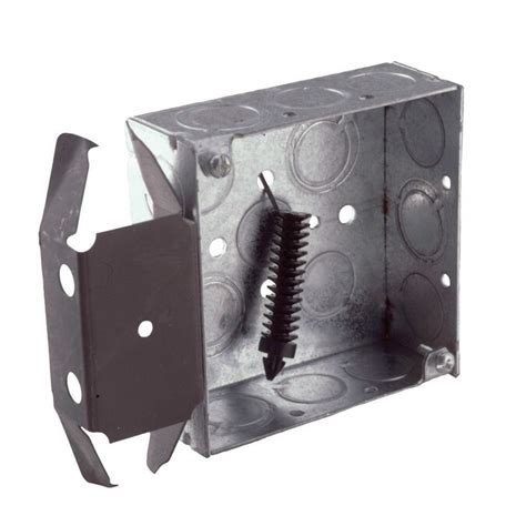 2 steel bracket box|square wall electrical box.